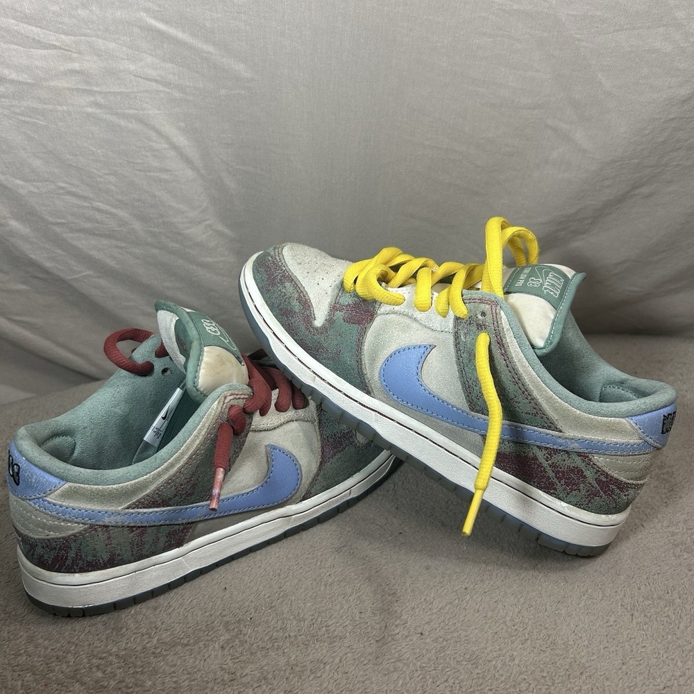 Nike SB Dunk Low Crenshaw Skate Club FN4193-100 Size 5.5M / 7W - Picture 2 of 16